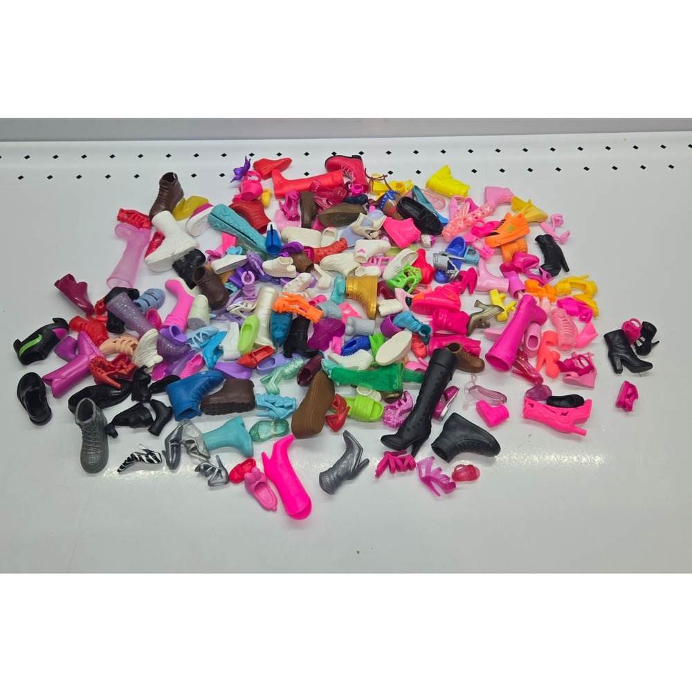 Huge Barbie Doll Shoe Lot – Over 200 Shoes‎ Total